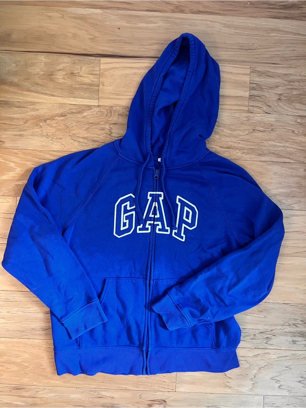 GAP Royal Blue Zip-Up Hoodie